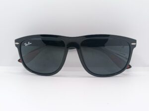 Ray-Ban - 4146 - Black - Stylish Sunglasses in Oval for Men's