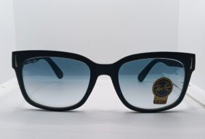 Ray-Ban RB2190 Men's Rectangular Black with Gradient Lens Sunglasses